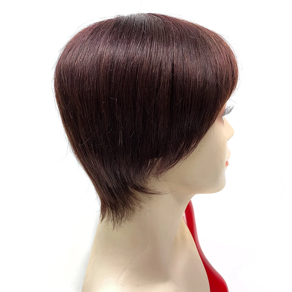 Рисунок 5 - Дешевые короткие человеческие волосы с челкой