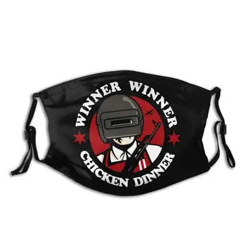 

Winner Chicken Dinner PUBG Game Mouth Face Mask Casual Sunproof Protection Cover Mouth Muffle