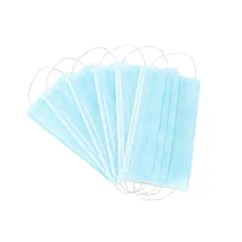 

50Pcs Non-woven Disposable Mouth Masks Adult Anti Haze Mask Anti-dust Mouth Masks Windproof Mouth Face Masks
