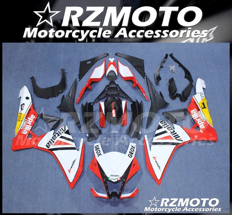 Мотоцикл Новый ABS весь обтекатели комплект подходит для Aprilia RSV4 1000 2009 2010 2011 2012 2013