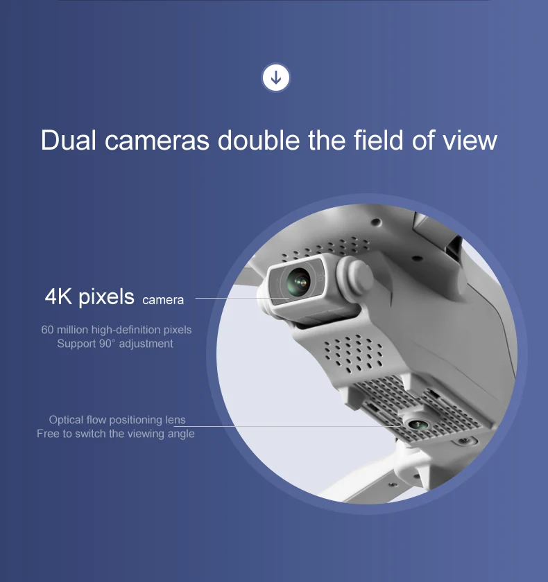 2021 New Drone 4K HD Dual Camera With GPS 5G