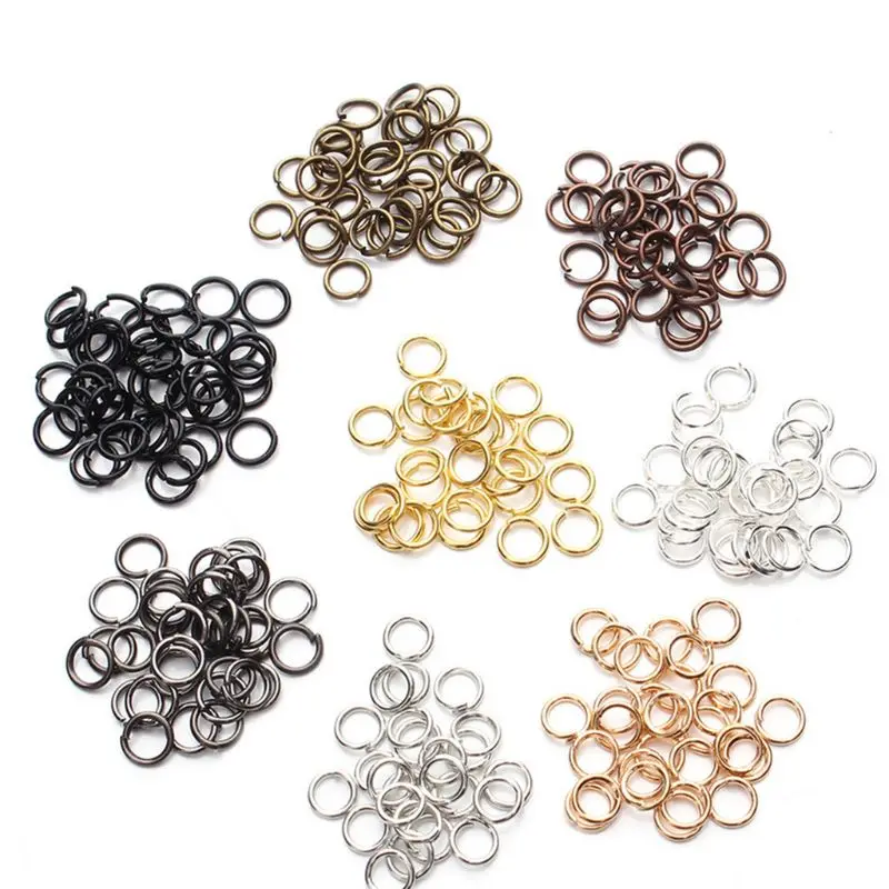 

24 Grid Jewelry Accessories Tools Combination Ring Open Closed Clasp Lobster Buckle for DIY Necklace Bracelet Earring Making
