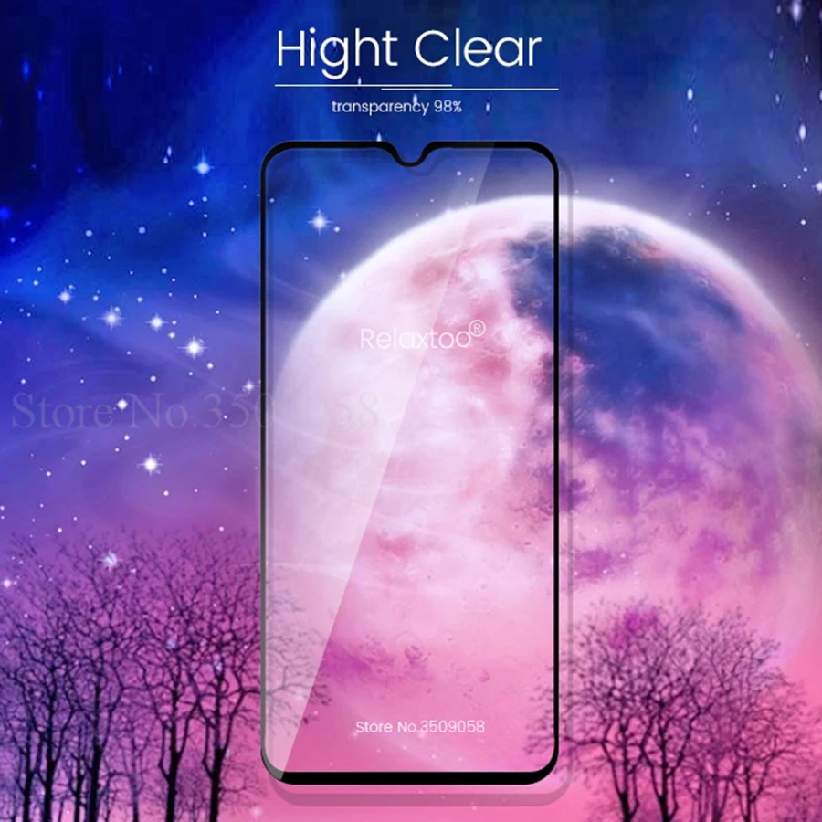 2-в-1 стекло со шлейфом на honor 10i honer 10 lite 10 lite СВЕТ 10i Экран Протектор Стекла honor 10i honor 10 lite hry-lx1t защитная пленка