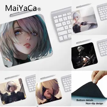 

MaiYaCa Nier Automata Customized MousePads Computer Laptop Anime Mouse Mat Rubber PC Computer Gaming mouse pad