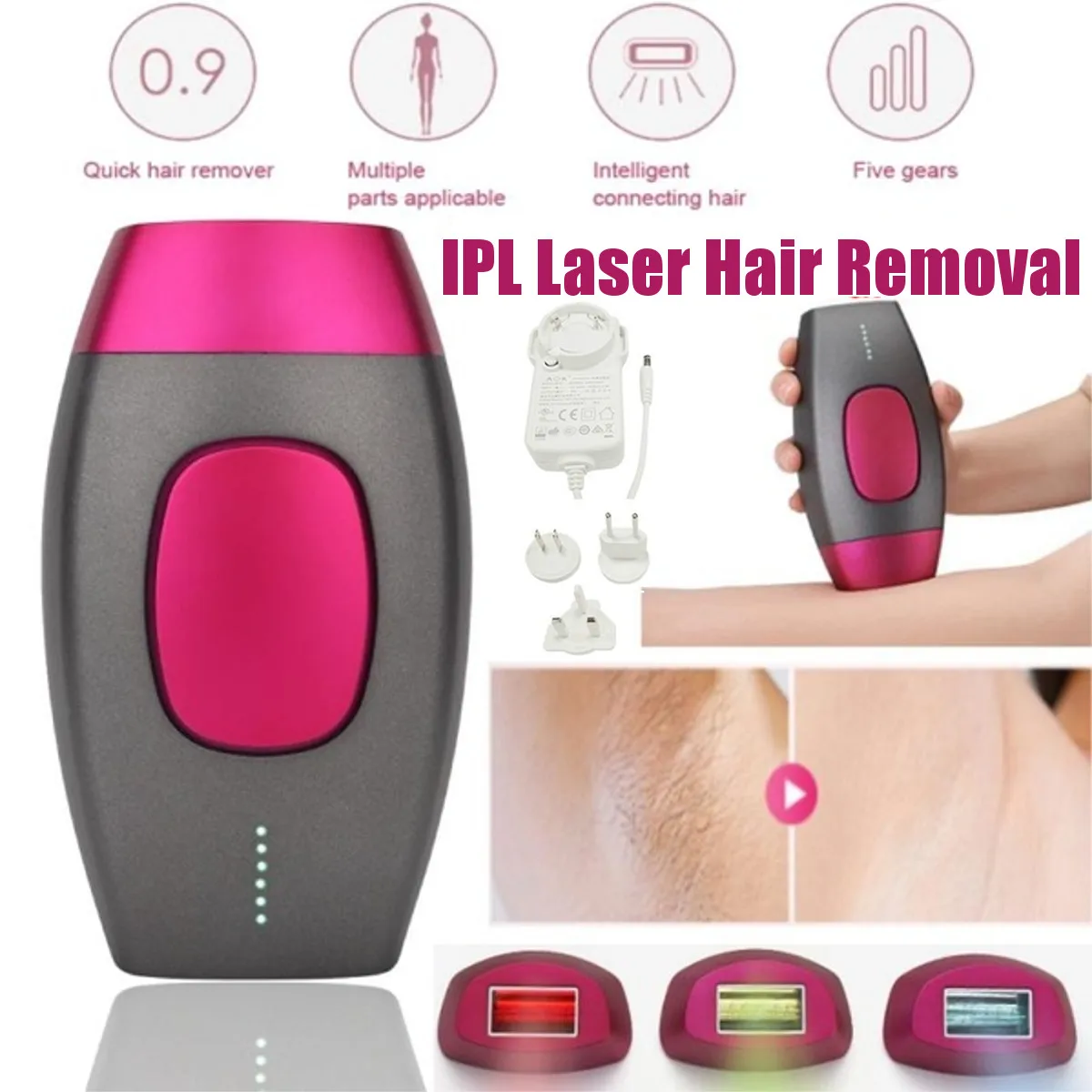 

700000 New Pulses IPL Laser Epilator Portable Depilator Machine Full Body Hair Removal Device Painless Personal Care Appliance