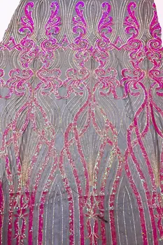 

nice looking feather embroidery tulle mesh lace fabric CiCi-9.9805 with good quality for party dress