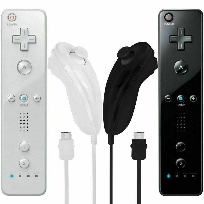 Gamepad Wireless con motore a vibrazione incorporato per nintendo Wii  Nunchuck telecomando Bluetooth Joystick Joypad per nintendo Wii|Gamepad| -  AliExpress