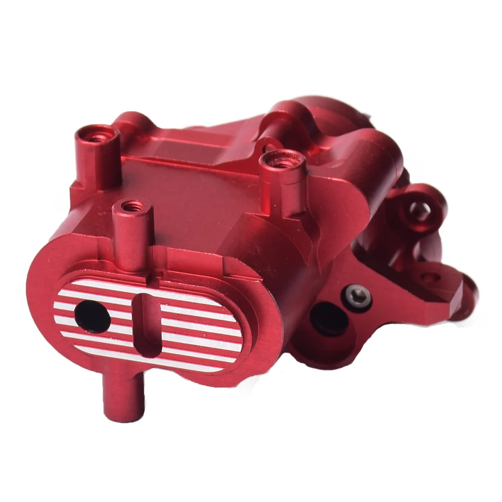 DJX сплав Полный центр коробка передач комплект корпуса для 1/10 RC Гусеничный Traxxas TRX4 аксессуары обновленные части