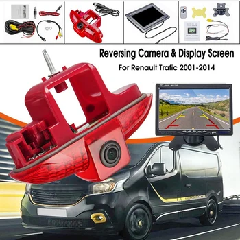 

Car Brake Light Camera 7inch Monitor Rear Brake Light LED Reversing Camera for Renault Trafic 2001-2014