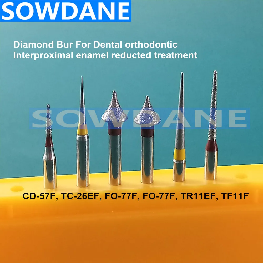 Dental Diamond Bur For Orthodontic Interproximal Enamel Reducted