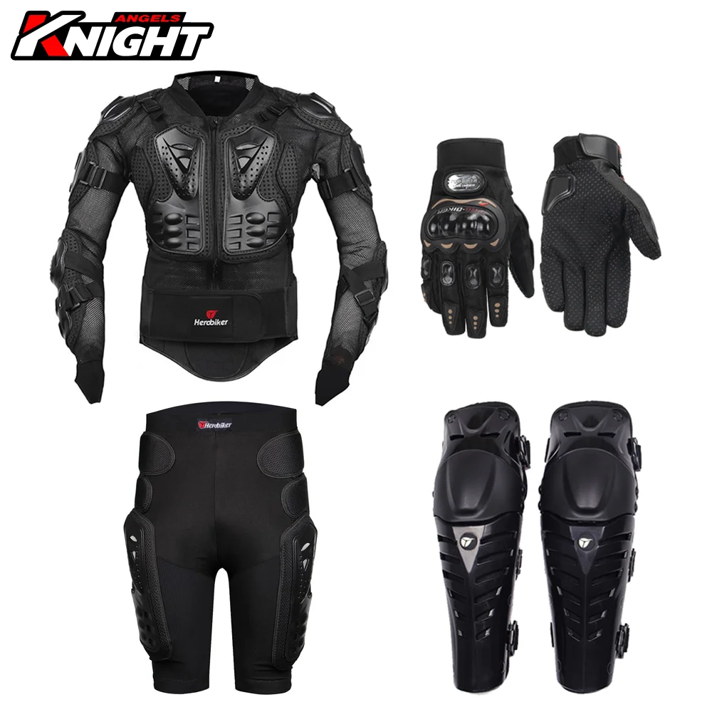 Herobiker Motorcycle Jacket Body Armor 