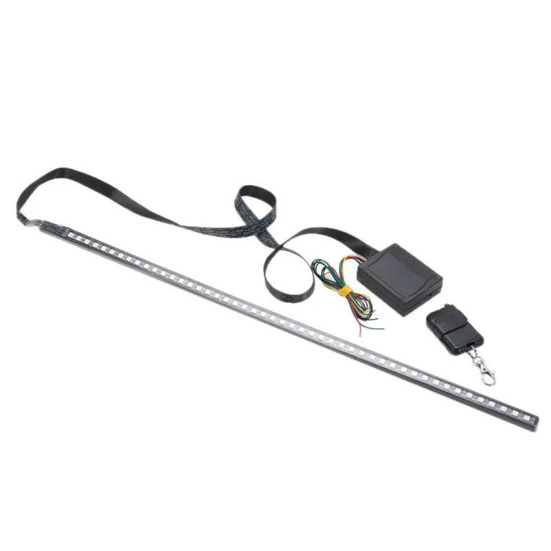 Авто 48LED 5050 SMD светильник RGB Стробоскоп Вспышка водонепроницаемый+ пульт дистанционного управления