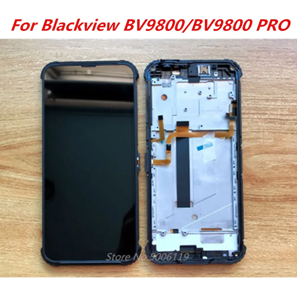 Новый для сотового телефона Blackview BV9800 / PRO 6 3-дюймовый ЖК-дисплей с рамкой +