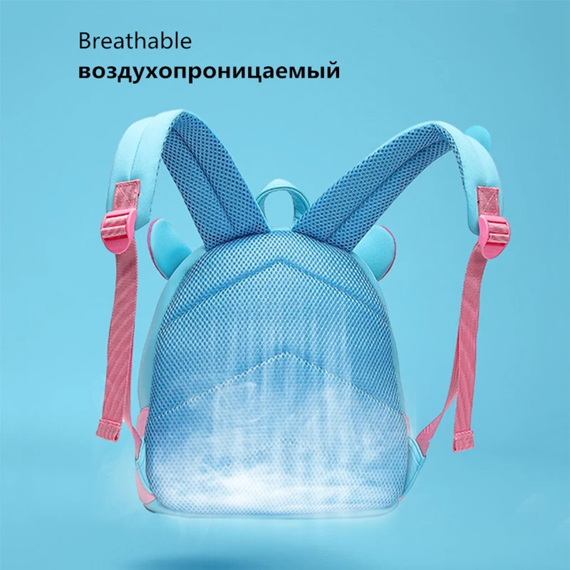 NOHOO школьные сумки для девочек и мальчиков с объемным рисунком единорога рюкзак