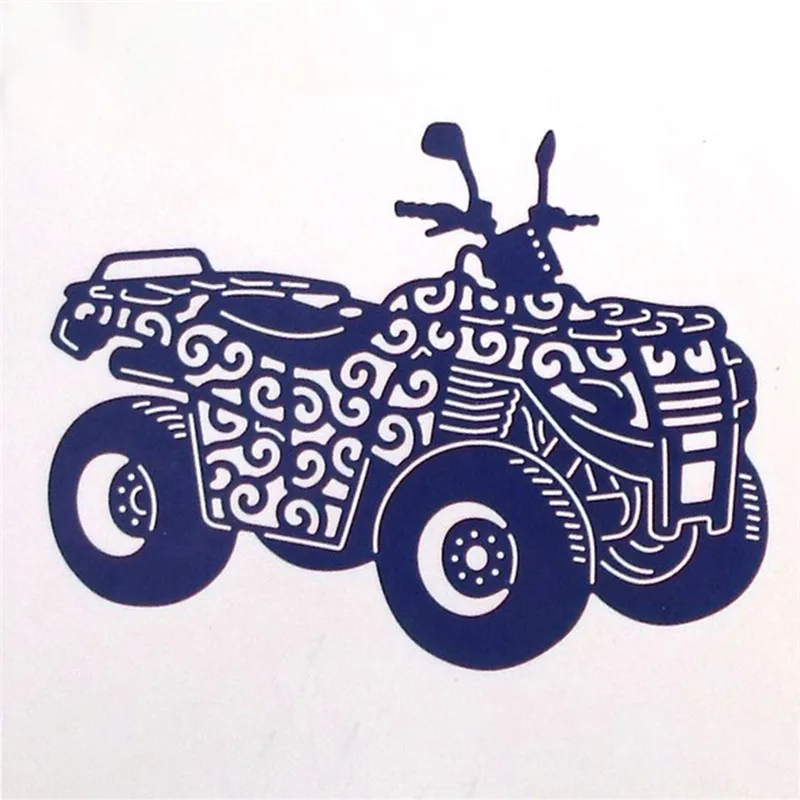 

YaMinSanNiO Motorcycle Metal Cutting Dies Scrapbooking Car Dies Cuts for Card Making DIY Embossing New 2019 Craft Dies