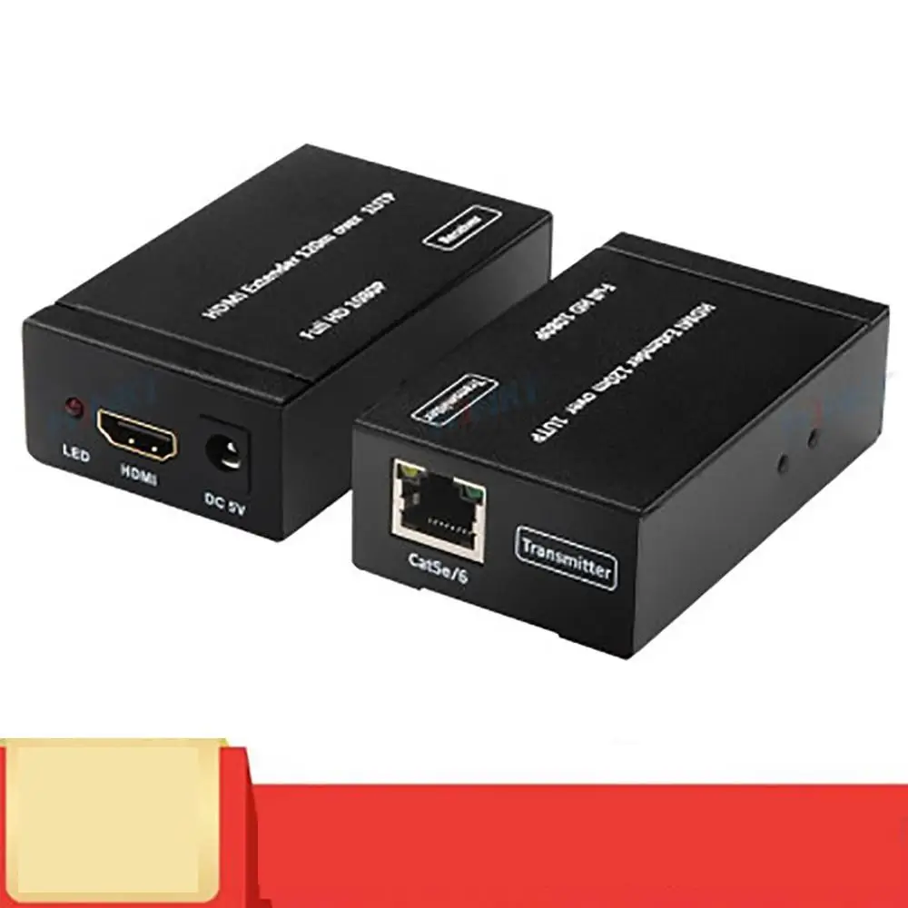 Hdmi удлинитель 60 м 120 м по Ethernet tcp/ip rj45 cat5e cat6 hdmi разделитель усилитель сигнала, передатчик, приёмник для hd DVD PS3