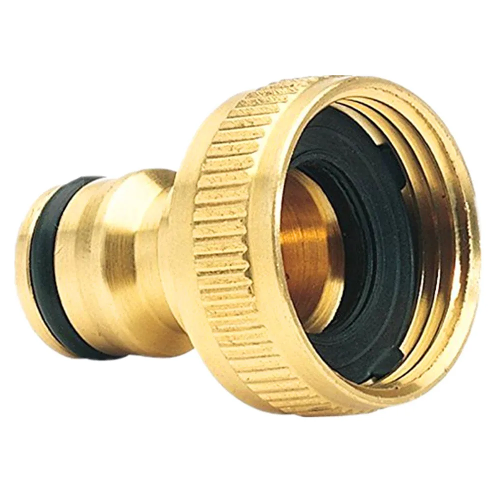 Universal Garden Watering Water Hose Pipe Tap Brass Connector Adaptor Fitting 
