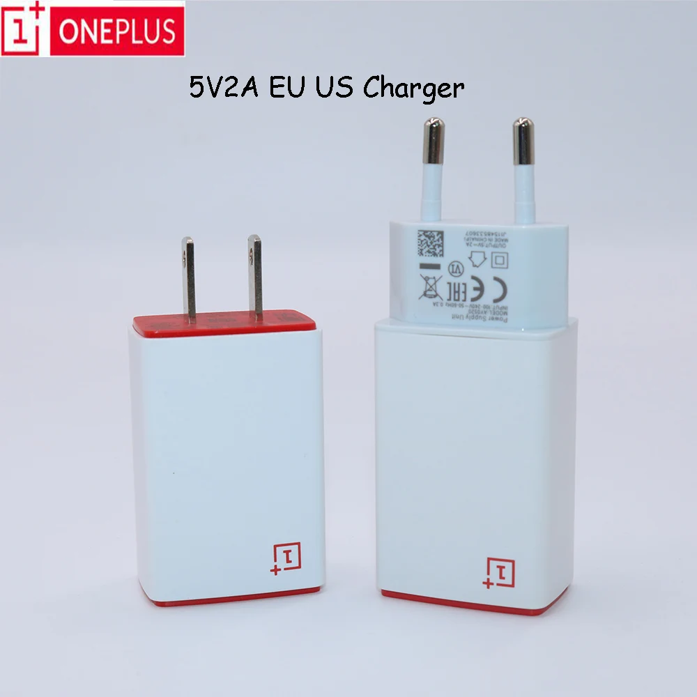 Чехол из ПВХ для Oneplus 1 2 быстро Зарядное устройство 5 V/2A вилка Европа/США стенового Путешествия адаптер зарядного устройства для Plus 1 2 смартфон