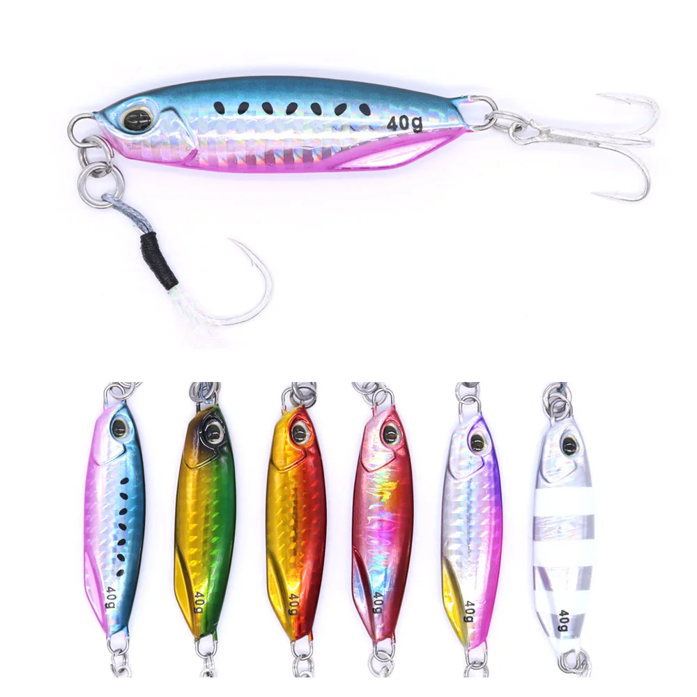 

AOCLU 2019 New Metal Cast Jig Spoon 15g 20g 30g 40g 60g Casting Jigging Lead Fish Sea Bass Fishing Lure Artificial Bait Tackle