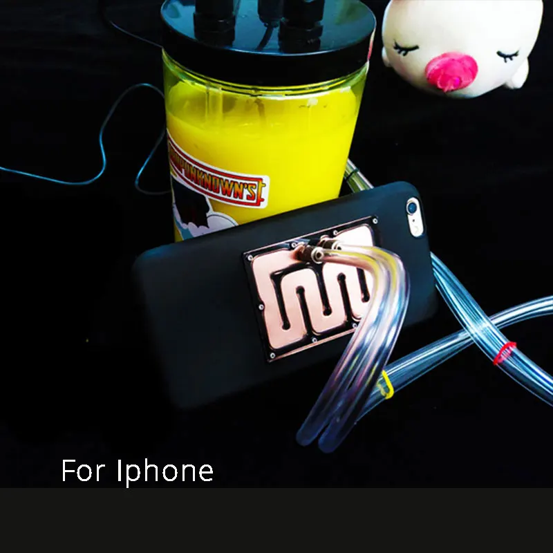 Iphone Phone PUBG игра водяное охлаждение мобильный телефон кулер геймпад iPhone 11/Pro Max чехол для телефона радиатор для Android смартфон PUBG контроллер - Цвет: Iphone Phone