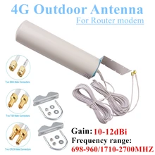 Wi-Fi антенна CRC9 4G LTE наружная антенна SMA Omni antenne 3g TS9 с 5 метров двойной Соединительный кабель для huawei zte роутер модем