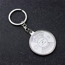 Стиль крутой металлический брелок-календарь кулон креативный брелок кулон открытие рекламный подарок сувениры
