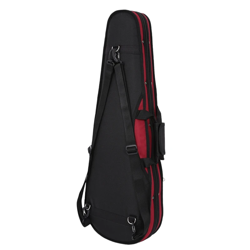 4/4 Full Size Violin Case Backpack Bag Pressure-Resistant Box with Shoulder Straps and High Density Compression Foam Frame Prote