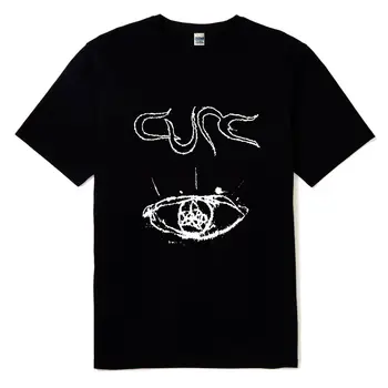 

New The Cure 1992 Tour Logo Mens T Shirt Black Color 100% Cotton Sizes S - 2XLHot Selling 100 % Cotton Tee Shirts top tee