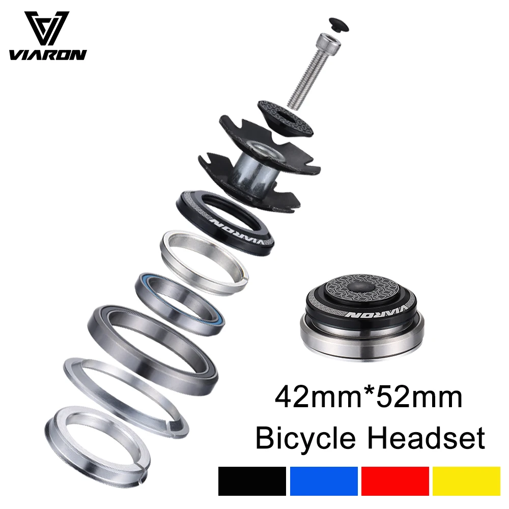 Set Cuffie Per Bicicletta In Alluminio – Cuscinetti Sigillati, Per Forcella Conica 44/44 E Telaio Dritto, ZS44 EC44