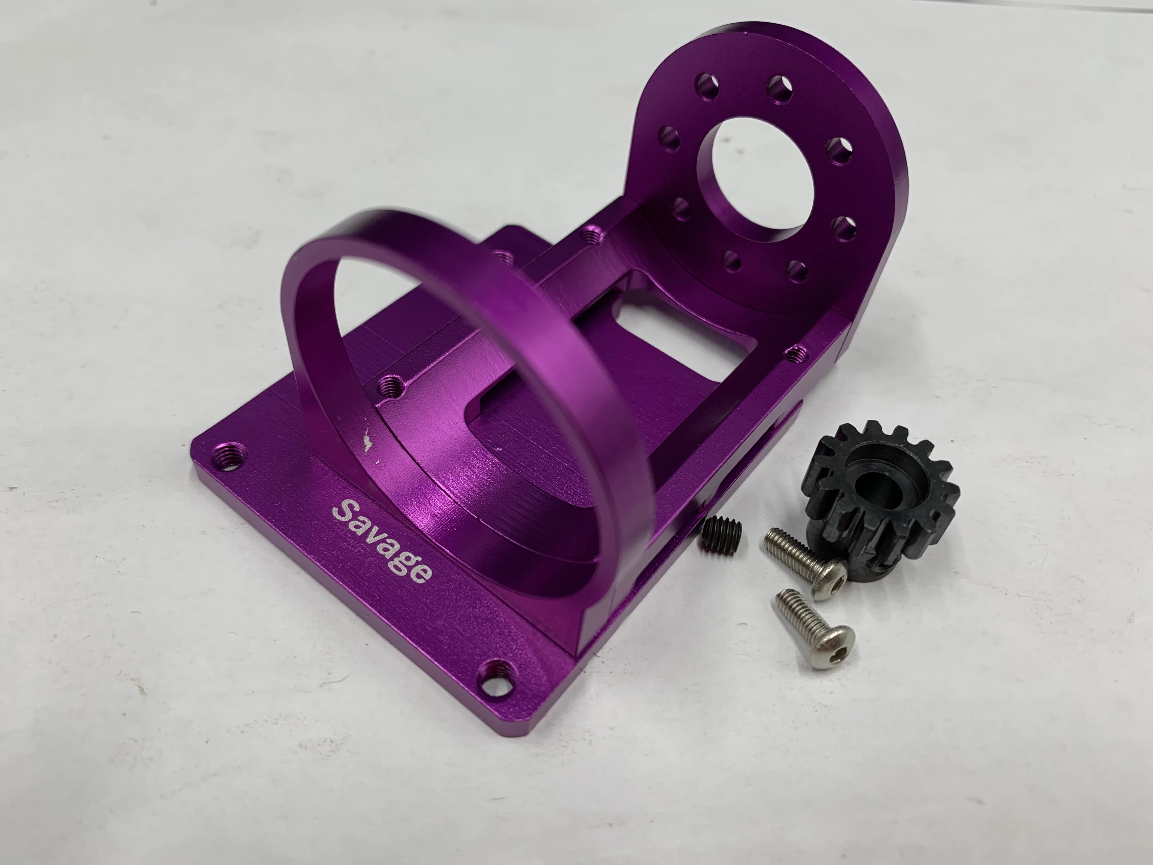 Bras Supérieurs Billet Alliage CNC Bleu Pour HPI Savage XL/Flux/X 4.6 RTR - Échelle 1/8 - Integy