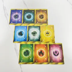 Cartes Flash Pokemon anglaises, Collection GX EX Mega Energy Arts, choix Multiple, 100 pièces, cadeaux de noël pour enfants 