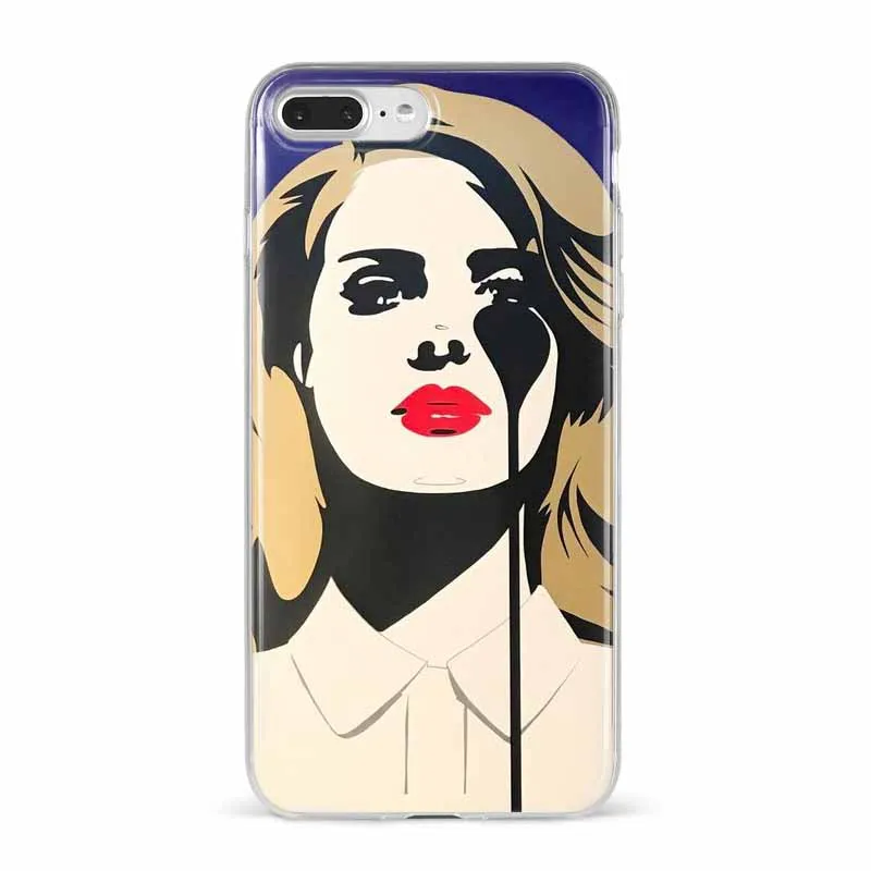 Мягкая задняя крышка для телефона Lana Del Rey Lust for Life, чехол для iPhone 11 Pro Max X 5 5S SE 6 6S Plus 7 8 Plus XS MAX Fundas Coque - Цвет: TPU