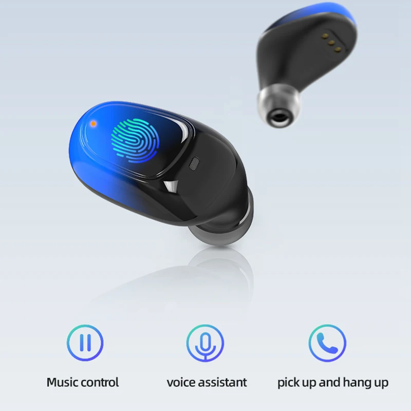 ES01 TWS беспроводные наушники Bluetooth гарнитура стерео спортивная водонепроницаемая