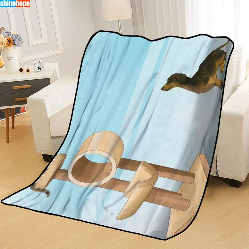 Blanket 18 Custom Dog and Cat Blankets for beds throw blanket soft blanket summer blanket anime blanket travel blanket - Цвет: Blanket 18