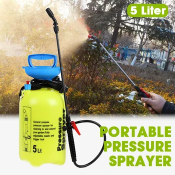 

Garden Pressure Sprayer Flower Plant Watering Portable Pressure Sprayer Lance Pesticide Fertilizer Disinfection Spray Tools 5L