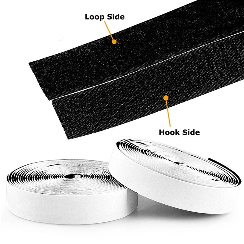 VELCRO Brand 60-in Sticky Back Adhesive Black Roll Hook and Loop Fastener  at