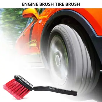 

Engine Brush Tire Brush Long Hair Cleaning Brush Soft Brush Car Foot Pad Brush Car Wheel Cleaning Brush Carpet Brush
