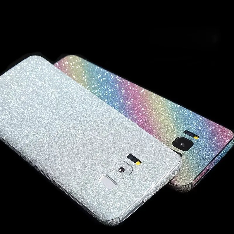 Блестящий чехол для телефона samsung Galaxy S9 Plus, защитная пленка, блестящая наклейка s для Galaxy S9 S9 Plus