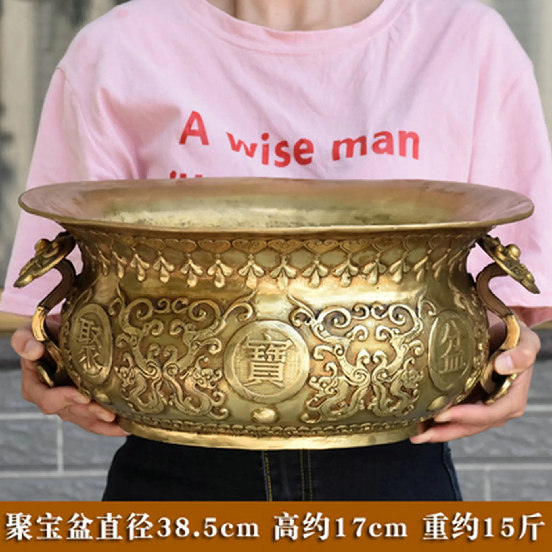 Фэн шуй деньги из чистой меди амулеты очень большие медные благовония горелка