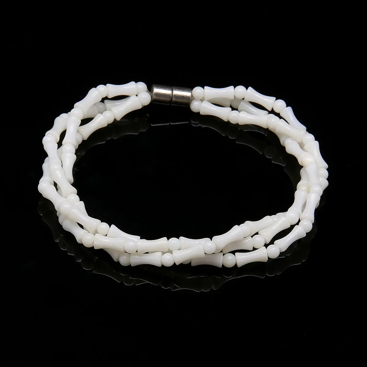 Высокое качество коралловый камень бусины браслеты для женщин элегантные натуральные коралловые браслеты ювелирные женские браслеты подарки