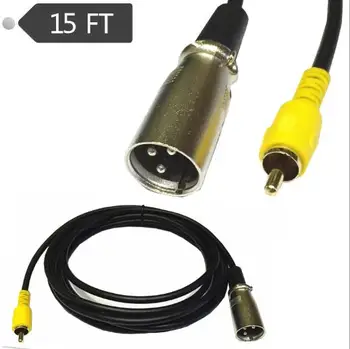 

Speaker cable RCA revolution XLR male lotus to Cannon line balance line for decoder, amplifier, sound card