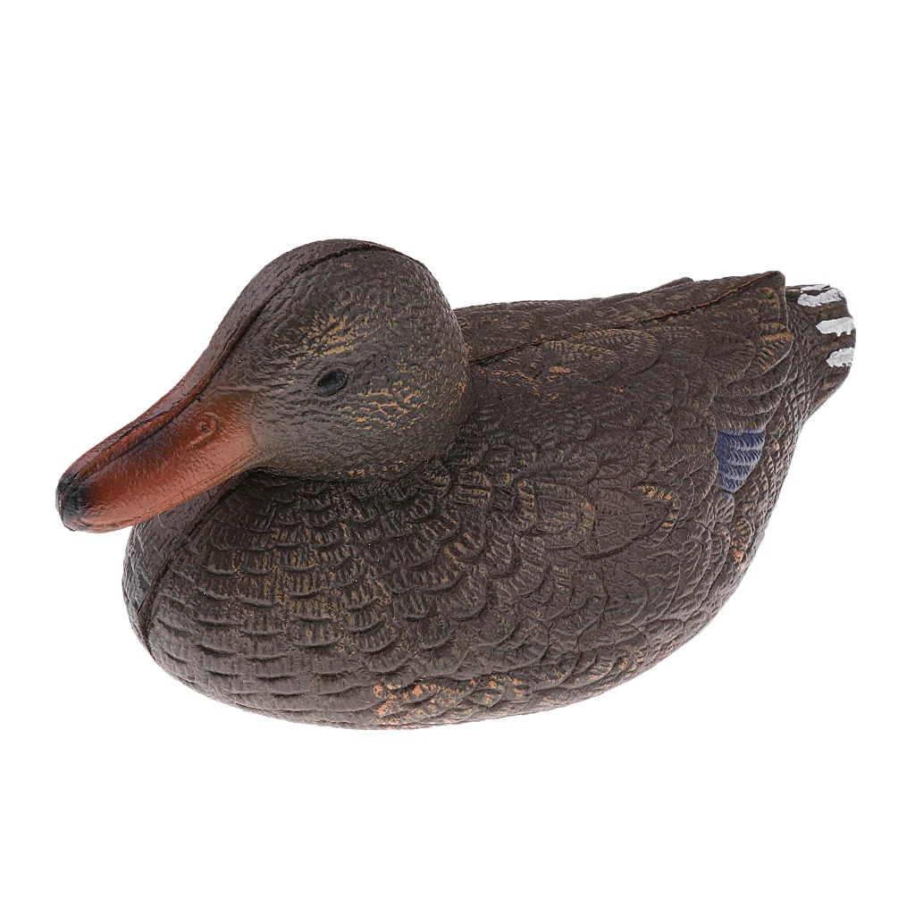 3D DUCK DECOY Drake Floating Lure & Weighted Keel Hunting Bait Lawn Ornaments Decors - Hunting Fishing Photography