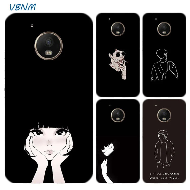 

ABNM Abstract Character Printed Riverdale Soft Rubber Case For Motorola Moto G7 Power G6 G5 G5S E4 E5 Plus G4 Play Shell Cover