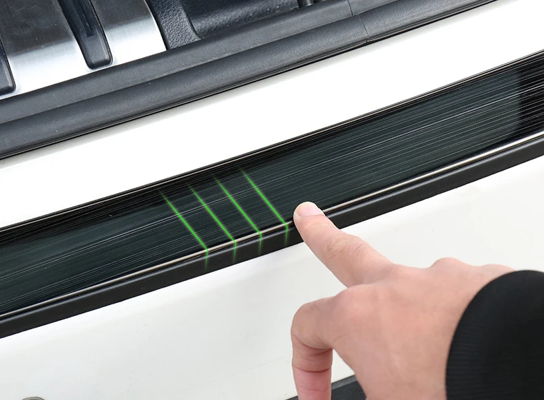 Lsrtw2017 for Lexus NX NX300 NX300h Car Trunk Tailgate Threshold Guard Board Trims Protector Interior Accessories