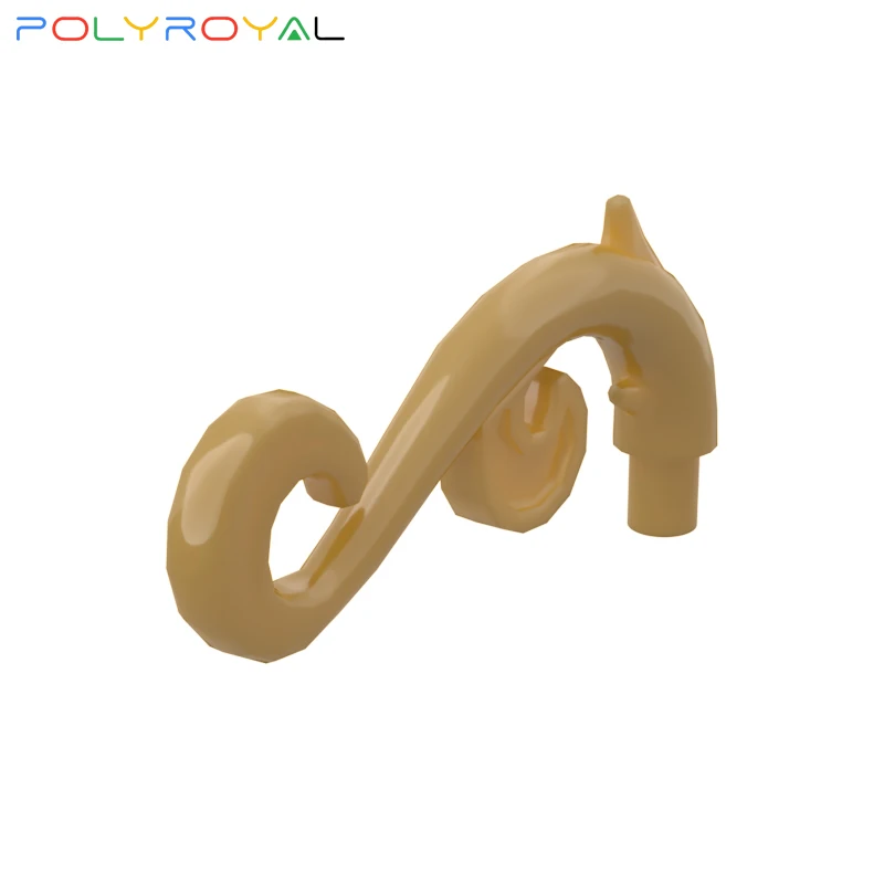 

Строительные блоки POLYROYAL, детали, растительная лоза с двумя шипами, 10 шт., MOC, совместимы с брендами игрушек для детей, 28870
