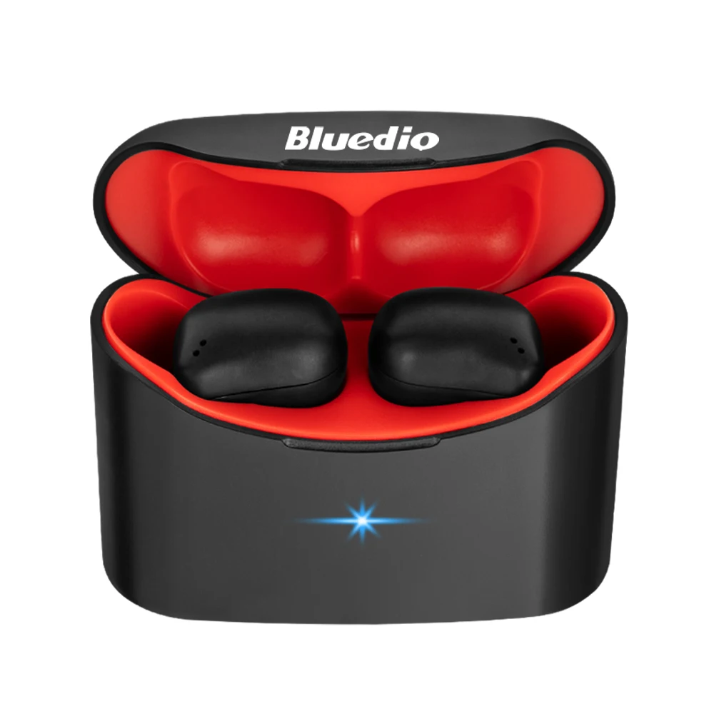 Bluedio ELF2 Wireless Earphone Earbuds Waterproof Sports Headset In Ear Charging Box Bluetooth-compatible Touch Control | Электроника
