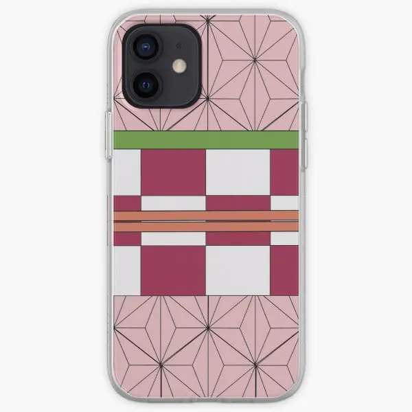 Чехол для телефона Nezuko с рисунком V2 iPhone 11 12 13 Pro Max Mini X XS XR 5 5S SE 6 6S 7 8 Plus силиконовый