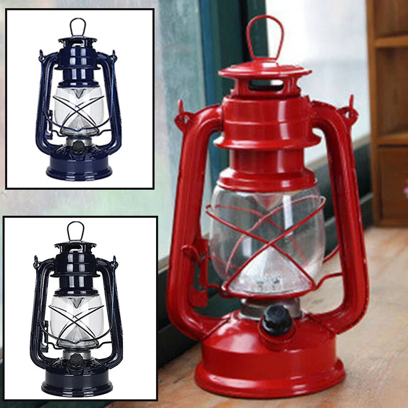 Decorative Lamp LED Lantern Lighting Creative Indoor Outdoor Gift Iron