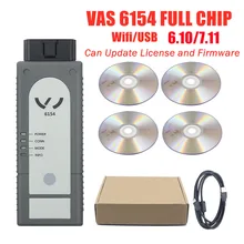 Vas6154 Vag Diagnostic Scanner Vas 6154 Wifi Full Chip Obd2 Code Scan And Programming Tool Firmware Version 1.6.4.1