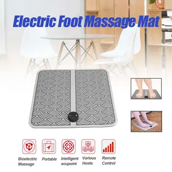 

5V Foot Massager PU Leather Foot Massage Mat Wireless Feet Muscle Stimulator USB Charging Relaxation Reflexology Yoga Mats